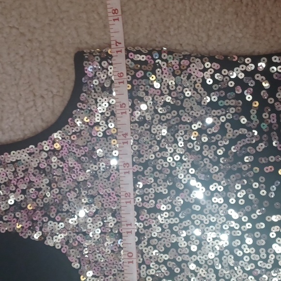 Cool Attitude Racerback Sequins Top - Picture 5 of 10